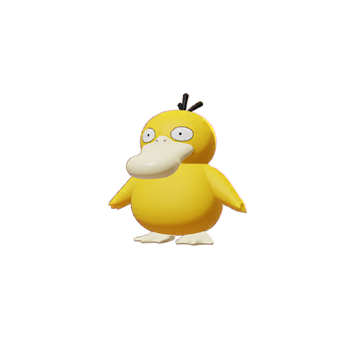 Psyduck Portrait Image