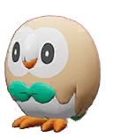 Rowlet Portrait Image