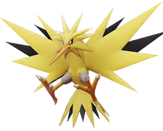 Zapdos Portrait Image